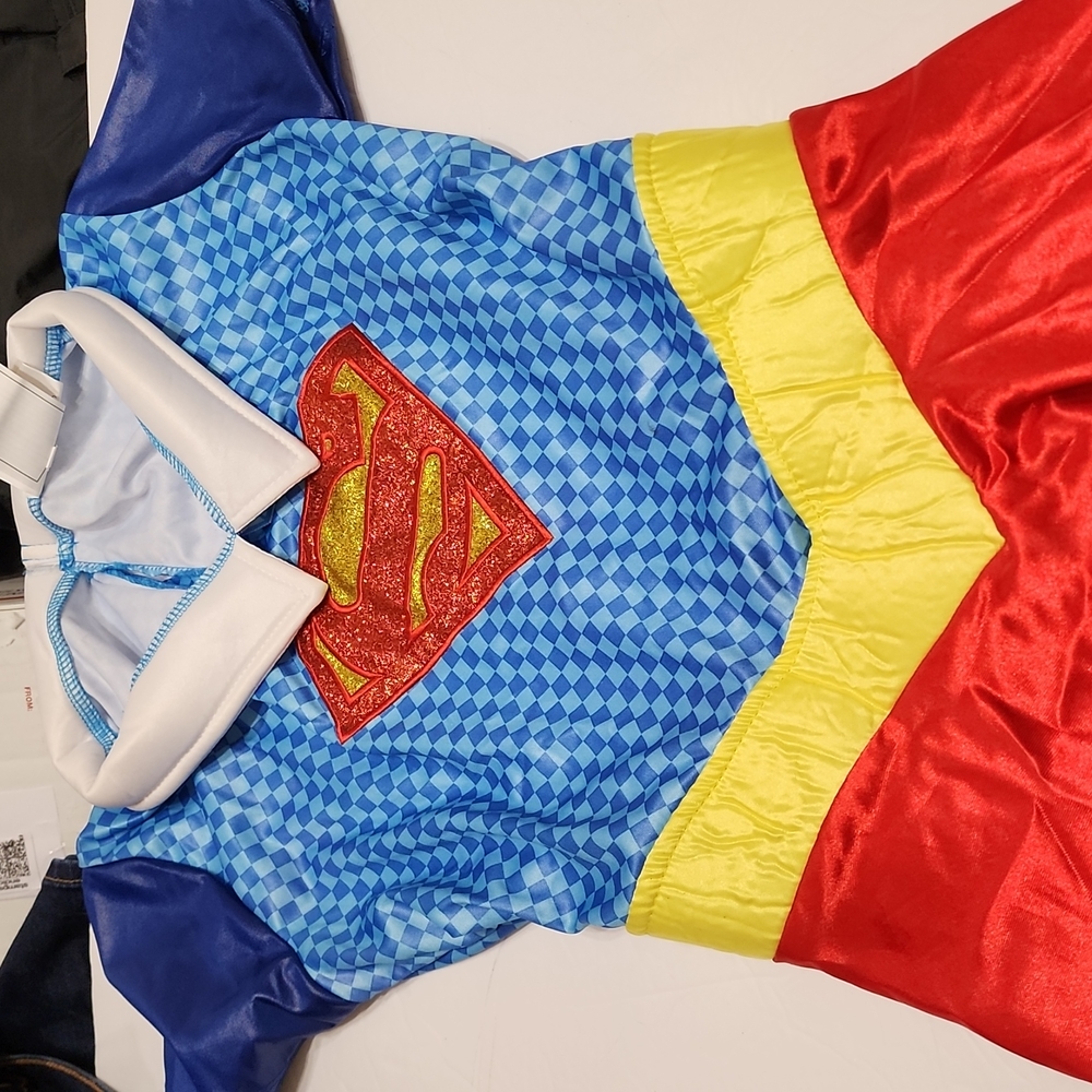 RUBIE'S | Girls Size L (12-14) | DC SUPER HERO GIRLS SUPERGIRL Child Cos…